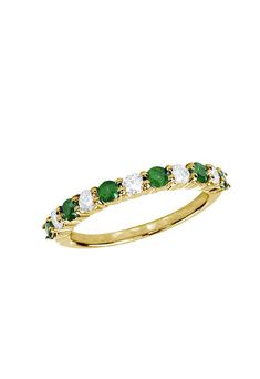 Gemma Emerald and Diamond Ring, 0.73 TCW Diamond Cut Engagement Ring, Diamond Ring Emerald, Emerald Diamond Engagement Ring, Engagement Ring Emerald, Emerald Ring Engagement Diamond, Emerald And Diamond Ring, Small Ring, Engagement Ring Diamond, Emerald Diamond Ring