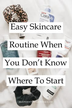 Easy Skincare Routine, Skin Care Routine 40s, Easy Skincare, Facial Routines, Face Routine, Basic Skin Care, Night Time Skin Care Routine