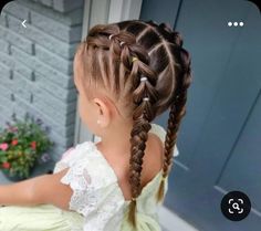 Toddler Hairstyles Girl Fine Hair, Baby Girl Hairstyles Curly, Cute Toddler Hairstyles, Easy Little Girl Hairstyles, Girly Hairstyles, Girls Hair Styles, Girl Hair Dos, Girls Hairstyles Easy, Hairstyles Girl