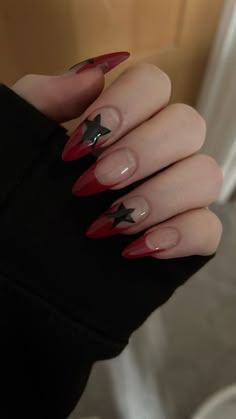 Wow Nails, Punk Nails, Goth Nails, Grunge Nails, Pretty Gel Nails, Black Nail, Fire Nails, Funky Nails