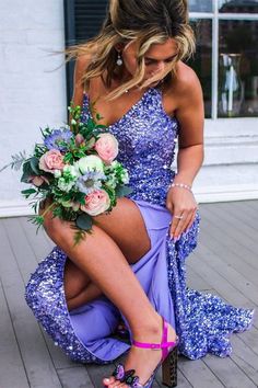 Purple Mermaid Prom Dress, Custom Prom Dresses, Mermaid Green, Prom 2022, Prom Dresses Cheap, Sparkly Prom Dresses, Long Formal Gowns, Purple Mermaid, Custom Prom Dress