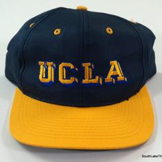 Vintage 90s Ucla Bruins Snapback Hat Nwot New Missing Tags Never Worn Ships In A Quick And Timely Manner In A Cardboard Hat Sized Box For Safety. Thanks For Your Purchase! Adjustable Throwback Hats For College, Yellow Flat Bill Hat For Sports Events, Sporty Yellow Hat With Curved Brim, Yellow Cap For Sports Events, Casual Yellow Snapback Hat For Baseball Season, Casual Yellow Baseball Cap For Sports Events, Adjustable Yellow Hats For Baseball Season, Yellow Casual Baseball Cap For Sports Events, Adjustable Yellow Hat For Baseball Season