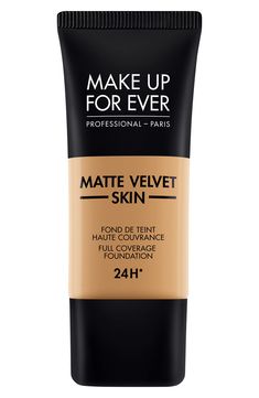 What it is: A full-coverage, waterproof foundation that provides a velvety-matte finish and up to 24 hours of wear. Who it's for: Normal, dry, combination or oily skin.What it does: This foundation is ideal for normal-to-oily skin types and provides full coverage. It is formulated with flexi-fit complex technology to deliver oil-absorbing powders that ensure shine control and up to 24 hours of wear that doesn't cake, flake or fade.How to use: Prep clean skin with a primer. Apply with a foundatio Makeup Drawers, Foundation Full Coverage, Make Up Styles, Make Up Forever, Foundation For Dry Skin, Jouer Cosmetics, Foundation For Oily Skin, Laura Mercier Tinted Moisturizer, Velvet Skin