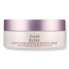 2.3 oz Rose Deep Hydration Sleeping Mask - fresh | Ulta Beauty Rosé Sleeping, Sleeping Face Mask, Rose Night, Fresh Face Mask, Fragrance Free Lotion, Rose Mask, Fresh Skincare, Skin Face Mask, Skincare Serum