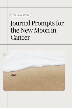 A Cancer New Moon invites us to get comfortable with our full range of emotions, not shying away from what might feel “sad” or “bad.” Tapping into this intuitive energy could mean big emotional breakthroughs as well as increased intuition, psychic abilities, and a stronger imagination. 

cancer new moon 2024, cancer new moon ritual, cancer new moon energy, cancer new moon meaning, journal prompts, emotional growth, self-care practices, ancestral wisdom Moon 2024, New Moon Meaning, Ancestral Wisdom, New Moon Ritual, Moon Energy, Increase Intuition, Emotional Growth