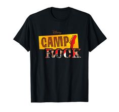 PRICES MAY VARY. Official Disney Channel Merchandise Disney Channel Camp Rock Tank Tops and T-Shirts for Men, Women, Boys, and Girls Lightweight, Classic fit, Double-needle sleeve and bottom hem Jonas Brothers Shirt, Disney Camping, Rock Tank Tops, The Cheetah Girls, Bday Wish List, Camp Rock, We Rock, Rock T Shirt, Adventures By Disney