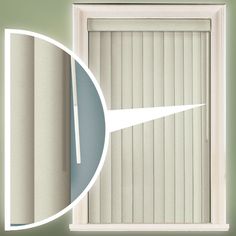 an image of a window with blinds on it