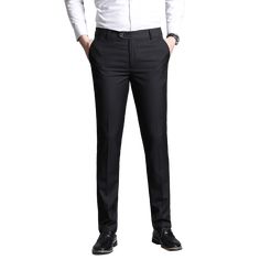 Make Men's Slim-Fit Dress Pants a staple for your professional lifestyle It is important that you dress right for all occasions. That's why these slim fit dress pants are designed to capture the style and elegance suitable for any event. Very suited for the office and easily transitions to your evening social get-togethers. Free Shipping Available! The Men's Slim-Fit Dress Pants features:- A full-length dress pants that is casual in its feel and fit with its flat front design and straight foot s Trousers Men Formal, Mens Plaid Dress Pants, Man Trousers, Plaid Dress Pants, Black Dress Trousers, Casual Man, Trousers Mens, Slim Fit Dress Pants, Fashion Formal