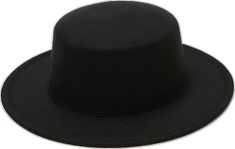 Black Wide Brim Costume Hat For Fall, Black Wide Brim Hat For Fall, Brimmed Black Costume Hat For Fall, Black Brimmed Costume Hat For Fall, Black Wide Brim Costume Hat For Winter, Black Brimmed Fall Costume Hat, Casual Black Flat Cap Felt Hat, Classic Black Wide Brim Costume Hat, Classic Black Fedora Costume Hat