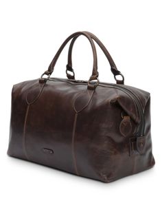 Travel in style with the clean lines and durable design of this leather bag from Frye.