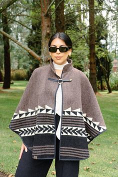 ALLPA, which means Earth, is a unique design inspired by our land, in our origins, combining the city with the countryside, colors and lines. They are perfect to keep us warm during the cold season, they are lightweight and they are not itchy. All our ponchos are made by women from Cotopaxi - Ecuador. Poncho Cape, Cold Season, Ponchos, Ecuador, Cape, Unique Design, Unique Designs, The Originals, Quick Saves