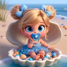 Baby Ariel Disney, Ariel Bebe, Blossom Bubbles And Buttercup, Disney Eras, Baby Disney Characters, Disney Princess Toddler, Disney Princess Babies, Disney Cuties, Baby Ariel