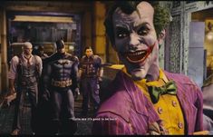 the joker and his gang in batman ark