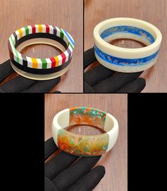 You will receive very beautiful  1 Multi Color Resin Bangle Bracelet.       ( 1 ) Bangle Width :  25  mm Approx.        Bangle Inner Diameter:    2.6" Approx.      ( 2 ) Bangle Width :  28  mm Approx.        Bangle Inner Diameter:    2.6" Approx.      ( 3 ) Bangle Width :  25  mm Approx.             Bangle Inner Diameter:    2.6" Approx. Bohemian Multicolor Bracelet Strap Jewelry, Colorful Bohemian Bangle Bracelets, Colorful Bohemian Bangle Jewelry, Vintage Multicolor Bangle Bracelets, Multicolor Resin Round Jewelry, Multicolor Round Resin Jewelry, Bohemian Multicolor Round Bangle, Adjustable Multicolor Vintage Cuff Bracelet, Adjustable Resin Bangle