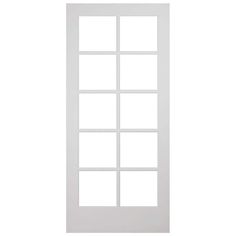 a white door on a white background