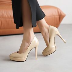 As low as $45.00 Pumps Heels Stilettos, Platform Stilettos, Office Shoes, Patent Leather Shoes, Leather High Heels, Pointed Toe Heels, Crazy Shoes, Pump Shoes, Fashion Boots