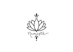 the namate logo is shown in black and white, with a leaf on it