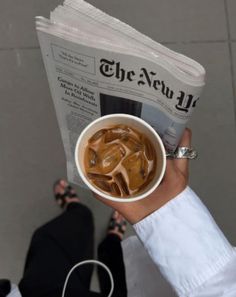 Coffee Obsession, News Paper, Coffee Aesthetic, Aesthetic Coffee, 2023 Vision Board, 2023 Vision, Coffee Cafe, A Cup Of Coffee, Coffee Coffee