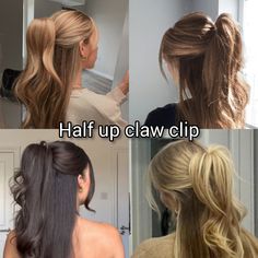 Hayley Bailey, Hair Curling Tips, Ponytail Hairstyles Easy, Cute Quick Hairstyles, Haircuts For Wavy Hair, Cute Hairstyle