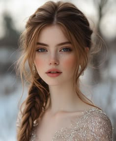 Glittery New Year's Eve waves New Years Eve Hair, Medium Hairs, Brown Hair Cuts, Gala Hair, Braided Waves, Quick Braids, Gorgeous Braids, Easy Hairstyles Quick, Easy Hairstyles For Medium Hair