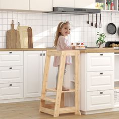 A little partners learning tower for toddlers has very important benefits which is a user-friendly device for the child, it secures a safe to lift your children to the counter height in the kitchen, a height-adjustable platform that can be customized by the size of the child, the toddler is a great way to have some bonding time with the child while you are preparing a meal. Lark Manor™ Color: Yellow | Lark Manor™ Toddler Kitchen Tower Helper Step Stool Adjustable in Yellow | 34.5" H X 21.6" W X… Toddler Kitchen Stool, Kitchen Tower, Toddler Kitchen, Youth Furniture, Learning Tower, Kitchen Stool, House Interior Ideas, Step Stool Kids, Kitchen Helper