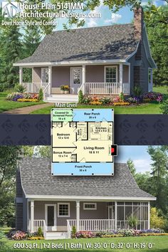 two story house plans with porches and wrappers on the front, side and back sides