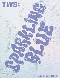 an advertisement for tws with water drops on it and the words,'tws '