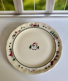 Pfaltzgraff Perennials Snowman Village Dinner Plate Holiday Christmas Table Ware Decor Dishes This vintage Pfaltzgraff Perennials "Snow Village" holiday dinner plate is the perfect addition to your Christmas table. The round stoneware plate features a festive multicolor snow village pattern and a glossy finish. It measures 11 inches in diameter. Hosting Christmas Dinner, Vintage Village, Christmas Dinnerware, Hosting Christmas, Table Ware, Reno Nv, Snow Village, Dec 7, Holiday Dinner