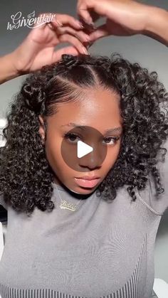 2,315 likes, 80 comments - voiceofhair on April 26, 2024: "Now that’s what I call a natural wig🔥😍  It’s the texture match for me👏🏾 These @hergivenhair 3-in-1 half wigs are beginner-friendly & the perfect way to limit heat on your natural hair❤️  Comment “Love” &  @hergivenhair will DM you links🙌🏾 Sale: Up to $100 off + Free Shipping Coupon: IGPRO  Ship worldwide 📦 100% human natural hair 👩🏾‍🦱  #hergivenhairhalfwig #burmesecurlywig #naturalhair #hairtransformation #wigforbeginner #wig # Half Wig With Braids, Rubber Band Hairstyles Half Up Half Down, Curly Half Wig Hairstyles Black Women, Quick Hairstyles For Black Women Weave, Half Wig Hairstyles, Half Wig Hairstyles Black Women, Half Up Half Down Natural Hair, Half Wigs For Black Women, Curly Half Wig