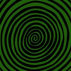 an abstract black and green spiral background