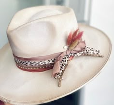 White/ivory custom hat, size medium 22-23.5 inches Floppy Hats For Women, Bridal Hat Western, Luxury White Brimmed Hat Bands, Luxury White Country Hat Bands, White Felt Hat, White Western Style Panama Hat, White Western Fedora Panama Hat, White Fedora Panama Hat For Country Events, White Fedora With Curved Brim For Rodeo