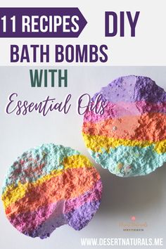 Grab 11 Essential Oil Recipes for homemade Bath bombs. Bath bombs are a fun way to enjoy the benefits of essential oils and make a bath (or even shower!) extra special! KIDS LOVE THESE!! Making homemade bath bombs sound intimidating but they are not that hard. Even better, there are no bad chemicals in these all natural DIY Bath Bombs. These contain only natural, pure ingredients, and essential oils, so you know what you are soaking in. Add some color with mica powder or dried flowers. Easy Bath Bomb, Bath Bomb Recipe Easy, Bath Bomb Recipe, Mermaid Diy, Bath Fizzies