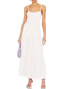 PRICES MAY VARY. Material: 100% cotton, soft, breathable and skin-friendly, crafted from light and breathable fabric, this flowing maxi dress is both stylish and comfortable in warm weather. Features: Women beach wedding dress features with a sexy open boat neckline, pleated ruffle hem, babydoll style, loose fit, maxi dress with backless lacing. Sleeveless and adjustable spaghetti straps, the slim spaghetti straps are adjustable, allowing for a personalized fit that flatters a range of body type White Maxi Dress With Spaghetti Straps, Backless Sundress, Vaca Outfits, Maxi Dress Flowy, Beach Long Dress, Simple White Dress, Adorable Style, Casual Sundress, Backless Maxi Dress