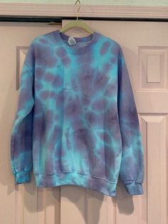 The perfect cozy tie-dye sweatshirt! 50% Cotton/50% Polyester. Size medium. Tie-dye Long Sleeve Sweatshirt For Spring, Tie Dye Sweatshirt For Spring, Tie Dye Long Sleeve Sweatshirt For Spring, Long Sleeve Tie Dye Sweatshirt For Spring, Spring Acid Wash Sweatshirt, Spring Tie Dye Relaxed Fit Sweatshirt, Casual Hand Dyed Relaxed Fit Sweatshirt, Trendy Tie-dye Sweatshirt For Loungewear, Trendy Tie-dye Sweatshirt Relaxed Fit