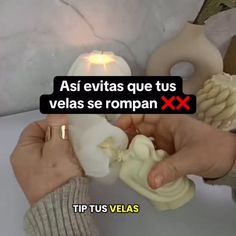 Velas Ecofriendly Artesanales | ¿No sabes cómo hacer velas decorativas en molde?👇🏼 La importancia de la cera y las temperaturas adecuadas es clave para que tu vela quede... | Instagram