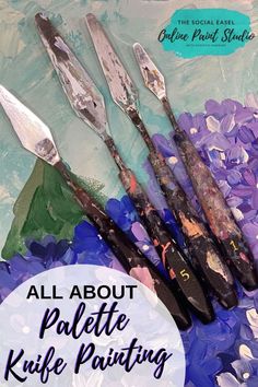 all about pellet knife painting