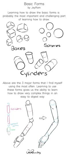 the instructions for how to draw an object