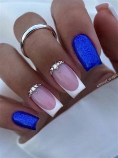 Nails Royal Blue And Silver. There are any references about Nails Royal Blue And Silver in here. you can look below. I hope this article about Nails Royal Blue And Silver can be useful for you. Please remember that this article is for reference purposes only. #nails #royal #blue #and #silver Nails Royal Blue And Silver, Nails Royal Blue, Nails With Initials, Royal Blue Nails Designs, Blue Wedding Nails, Cobalt Blue Nails, Blue Prom Nails, Nails Black Women, Blue And Silver Nails