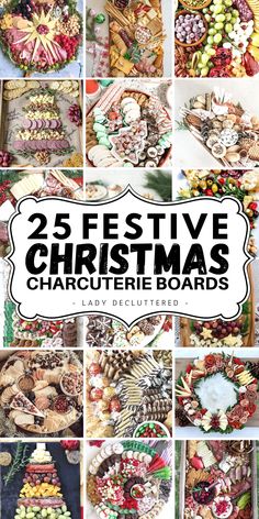 25 Festive Christmas Charcuterie Boards Nibble Board, Christmas Charcuterie Boards, Lady Decluttered, Cheese Spreads, Christmas Charcuterie, Charcuterie Ideas, Christmas Recipes Appetizers, Charcuterie Inspiration, Charcuterie Board Ideas