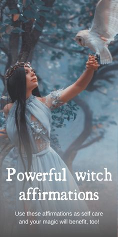 Witches Affirmation, Success Witchcraft, Witch Affirmations, Empowerment Spell, Christian Witch, Beautiful Witches, Witch Woman, Women Affirmations, Powerful Witch