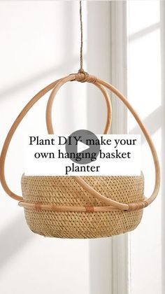 33K views · 5.3K reactions | Save + share with your plant loving friends! 🪴💚

Comment SUPPLIES for a dm with links to what I used for this easy diy plant hanger! 🔗

👉What you need:

-embroidery hoops: 2 large and 1 small to hold the basket. I used 2 12 inch hoops with an 8 inch hoop for the basket. 
-White duct tape
-Macrame cord (or twine if you prefer)
-A wooden ring for the hanger at the top
-Hook to hang it from a curtain rod or wherever you plan to hang it!

👉Directions:

Connect the two larger hoops at the top using a thin piece of white duct tape.

Place the smaller hoop at the bottom between the two larger, securing it with duct tape.

Now it’s time to use macrame cord to cover the tape. Here are instructions on how to make a gathering knot.

-Cut pieces of cord approximately Gathering Knot, Houseplant Ideas, Macrame Plant Hanger Patterns, Houseplant Care, Hanger Diy, Diy Plant Hanger, Plant Hacks, Love Plants, Basket Planters