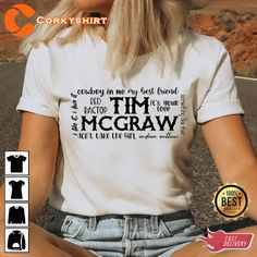 Tim Mcgraw Cowboy In Me My Best Friend Country Music Gift Unisex T-Shirt Check more at https://corkyshirt.com/tim-mcgraw-cowboy-in-me-my-best-friend-country-music-gift-unisex-t-shirt/ Tim Mcgraw Shirt Ideas, Tim Mcgraw Concert Outfit, Tim Mcgraw Shirt, Tim Mcgraw Concert, Cute Shirt Designs, Tim Mcgraw, Cute Shirt, My Best Friend