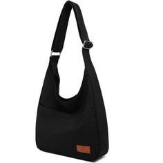 Large Hobo Bag: 13.7" X 3.9" X 11.8", Handle Height: 13.3"-23.2". This Large Shoulder Bag Is Composed Of A Main Compartment, 1 Outside Magnetic Lock Pocket, And A Zipper Pocket In Inner, Large Capacity Can Hold Your Daily Essentials Such As Ipad, Umbrella, Wallet, Books, Makeup, Keys And Cosmetics Lightweight Canvas Bag: Myhozee Canvas Tote Purse Are Made Of High-Quality Canvas, Durable, Water Resistant, Light, And Comfortable For Your Daily Life. Stylish And Simple Design With A Metal Ring, And Casual Satchel With Anti-theft Pocket, Casual Canvas Bags With Anti-theft Pocket, Black Rectangular Hobo Bag With Adjustable Handle, Black Canvas Rectangular Hobo Bag, Black Handheld Canvas Shoulder Bag, Black Rectangular Canvas Hobo Bag, On-the-go Satchel Shoulder Bag With Anti-theft Pocket, On-the-go Anti-theft Satchel Shoulder Bag, Casual Canvas Shoulder Bag With Anti-theft Pocket