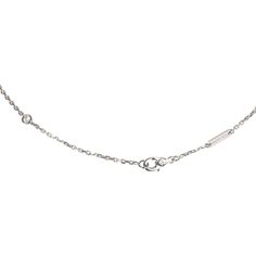 This Van Cleef & Arpels Small Frivole pendant necklace is of diamonds and Rhodium plated 18K white gold hardware, featuring small flower pendant encrusted with a total of 43 round diamonds and a hallmark lobster clasp closure.Origin: FranceCondition: New and never wornAccompanied by: VCA gift box, VCA green jewelry box, authenticity cardMeasurements: 8" Necklace Drop .5"x .5" Pendant White Gold Necklaces With Platinum Diamond Cut, White Gold Platinum Necklace With Diamond Cut, White Gold Platinum Diamond Cut Necklace, Luxury Platinum Necklaces As A Gift, Luxury Platinum Pendant Solitaire Necklace, Luxury Platinum Solitaire Pendant Necklace, Fine Jewelry Platinum White Gold Necklace, Luxury White Gold Chain Necklace With Diamond Cut, White Diamond Link Necklace