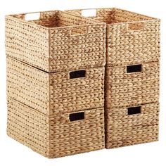 NEW Billy Hack, Baskets For Shelves, Pantry Organizers, Decorative Storage Boxes, The Container Store, Pantry Ideas, Water Hyacinth, Pantry Design, Container Store