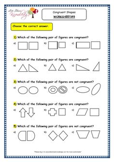 the worksheet for comparing shapes and numbers to find which one is right now