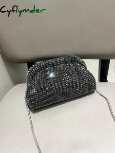 Luxury Designer Rhinestones Clutch Purse Bag for women handle bag Shoulder Bag Purse evening bag banquet bag SPECIFICATIONS Main Material: Metallic Shape: Clutch Lining Material: POLYESTER [New In 20240826] Rhinestone Clutch, Designer Clutch, Loafer Slippers, Mary Jane Heels, Womens Purses, Sneaker Heels, Up Shoes, Purse Bag, Handle Bag