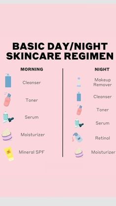 Haut Routine, Skin Care Routine Order, Basic Skin Care, Face Skin Care Routine, Diy Skin Care Recipes, Simple Skincare Routine