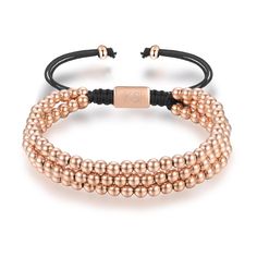 caligio Kate Sira Women Bracelets Galaxy Rose Gold Adjustable [6 to 7] small gift  cheap gift for men  shackle bracelet mens anchor bracelet Rose Gold Beaded Bracelet, Galaxy Rose, Comfy Place, Gold Beaded Bracelet, Cute Bracelet, Gold Bead Bracelets, Cute Bracelets, Native American Indians, Bracelet Sizes