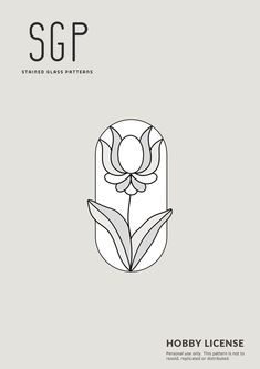 the cover of sgp magazine featuring an image of a flower